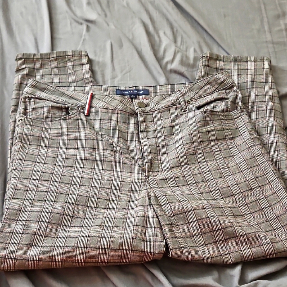 Size‎ 16 Stylish Plaid Women's Pants